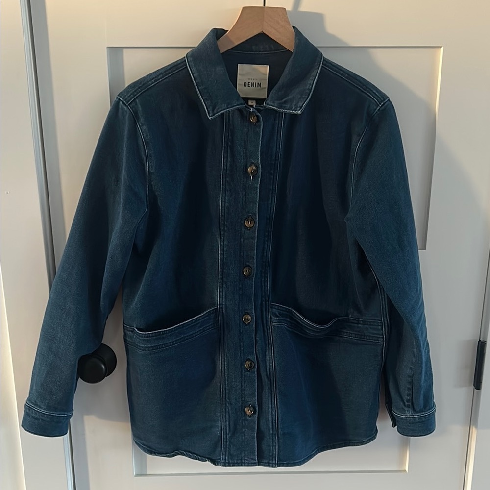 Sézane Will Denim Jacket Size M